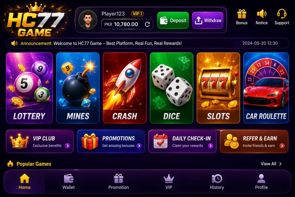 HC77 Game