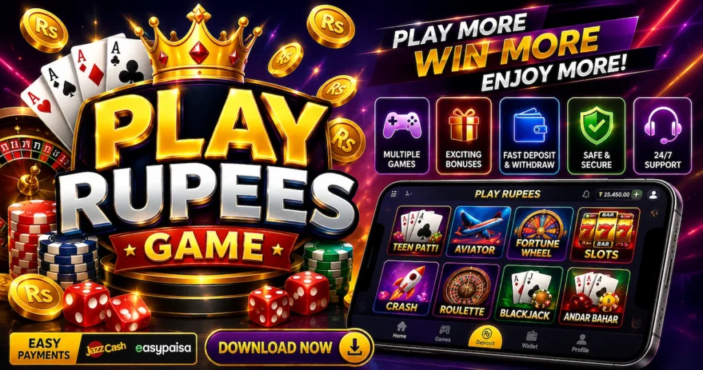 PLAY Rupees Game