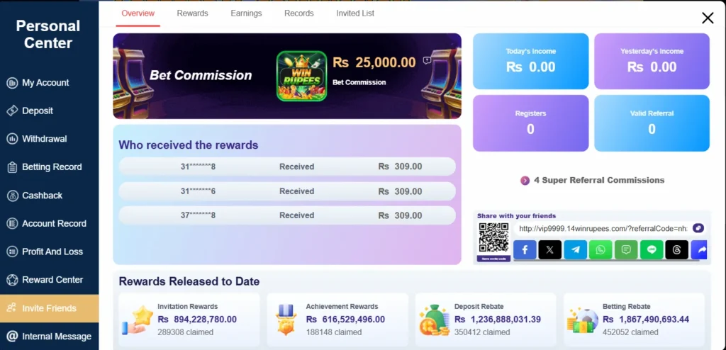WINRUPEES Game