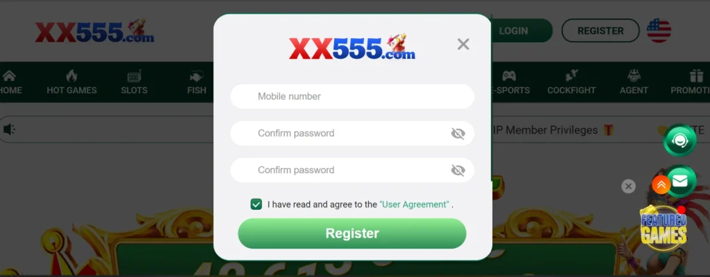 XX555 Game